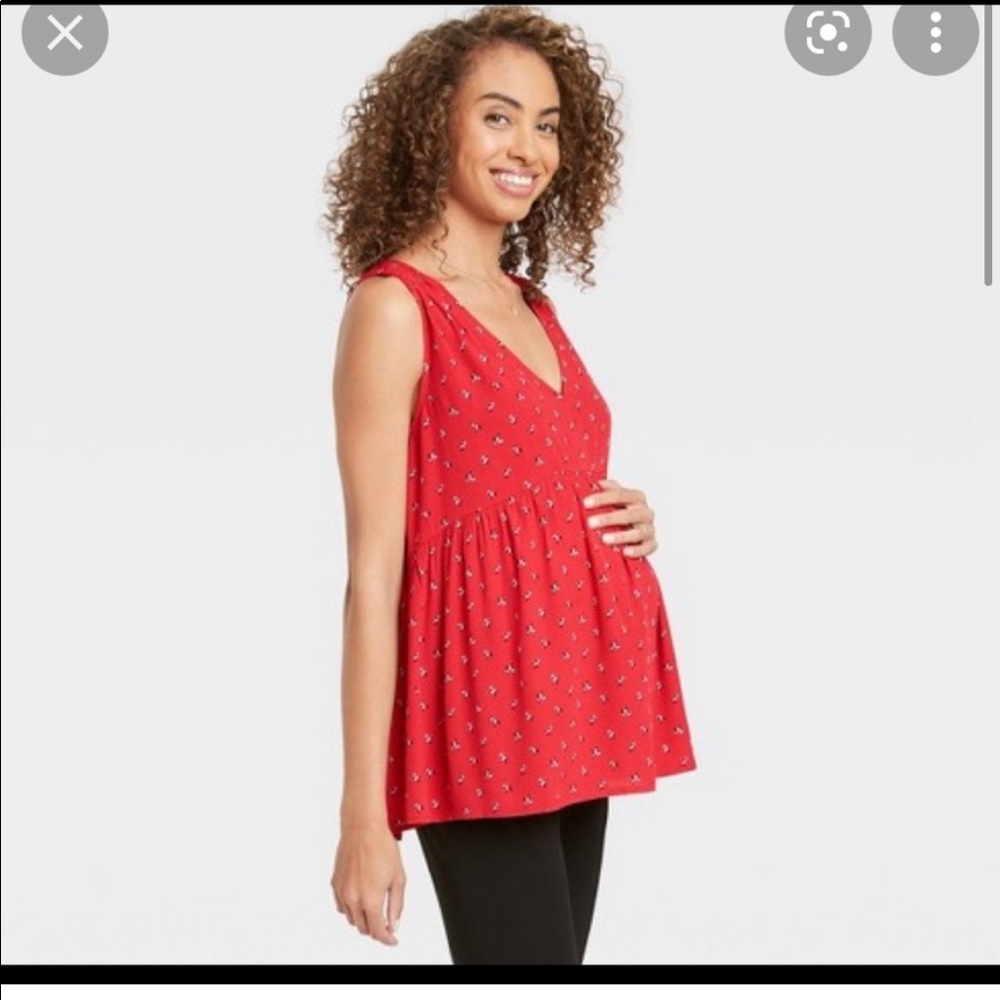 The Nines by HATCH maternity sleeveless top